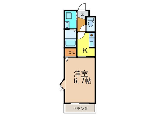 サニ－ハウス小戸の物件間取画像